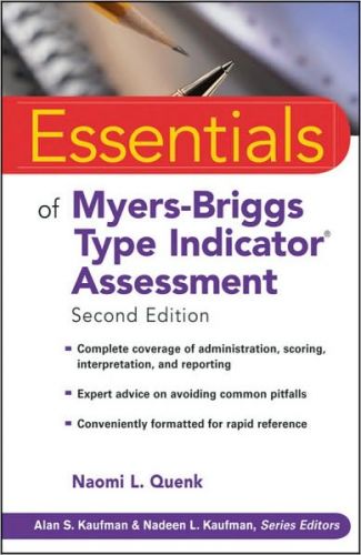 Essentials of Myers-Briggs Type Indicator Assessment, 2/Ed